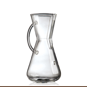 THREE CUP GLASS HANDLE CHEMEX®